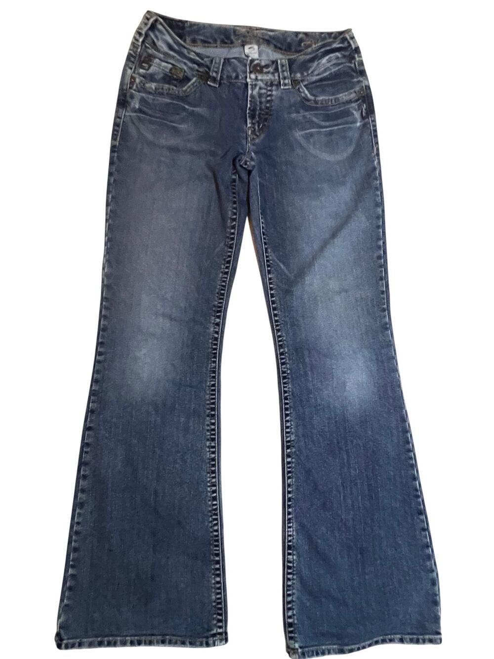 Silver jeans Y2K Low rise bootcut Silver Denim Jeans Aiko women's size 32